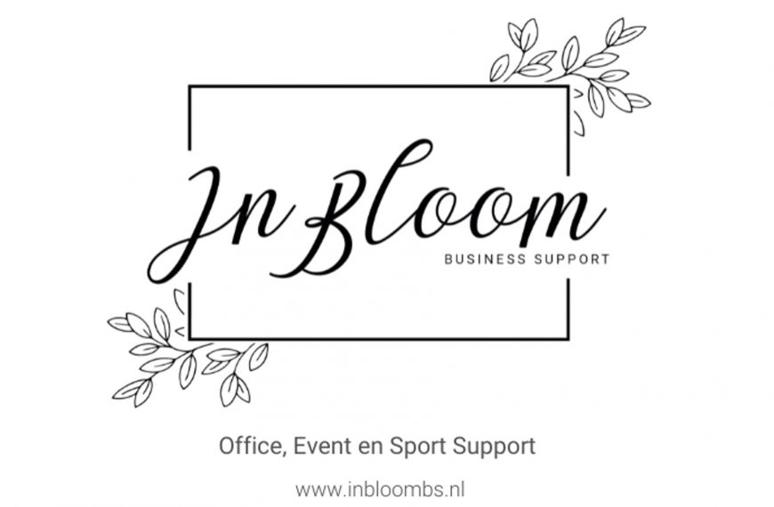 InBloom is onze nieuwe sponsor